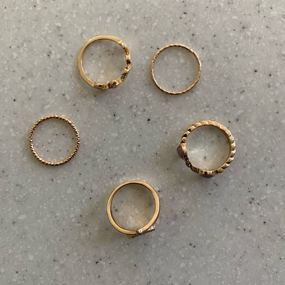 5 Ring Set - Picture 2 of 2